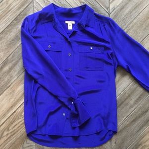 Silk J. Crew blouse!  Size 4